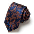 Elegant Fashion Flower Classic Design Neckties For Men Business Formal Suit Office Men Necktie Modern Patterned Formal