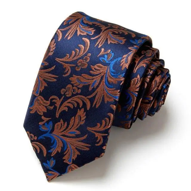 Elegant Fashion Flower Classic Design Neckties For Men Business Formal Suit Office Men Necktie Modern Patterned Formal