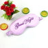 Elegant Good Night Soft Eye Masks Cute Design Eye Cover Sleeping Blindfold Women Eye Cover Full Night’s Sleep Travel