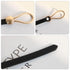 Elegant Leather Adjustable Thin Belt For Women Unique Black Design Ladies Belt High Quality Charming Waistbands