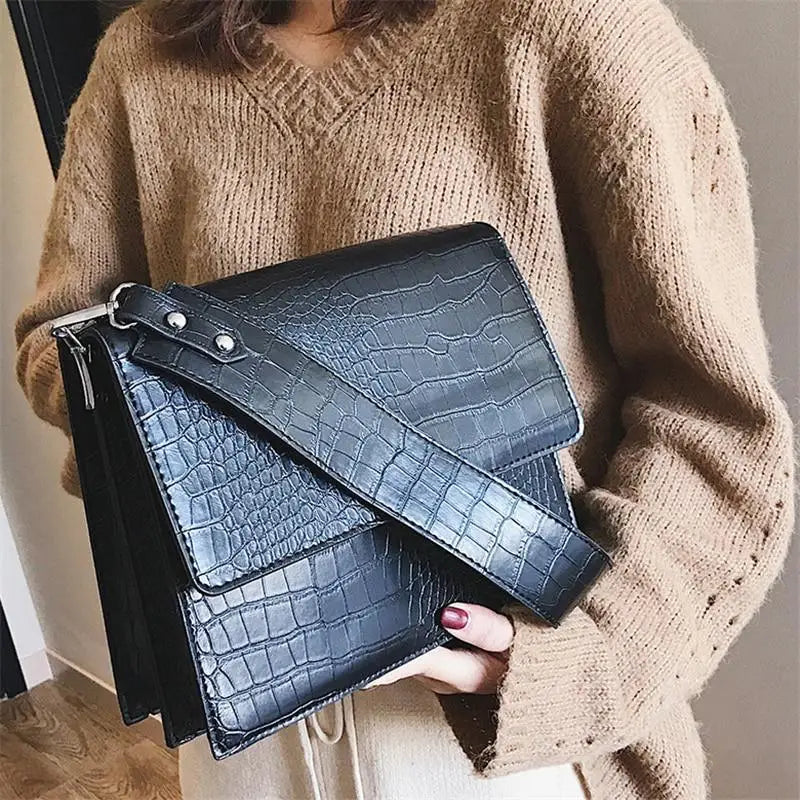 Elegant Modern Women and Girls New Luxury Pu Leather Messenger Bags For Girls And Ladies Handbags for Women Gifts