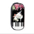 Elegant Music Note Piano Pen Case Holder Stylish Black/White Pencil Bag Guitar Pencil Case Unique Stationery Case