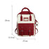 Elegant Nylon Candy Color Waterproof School Bags for Teenagers Girls And Women Nice Patchwork On Backpack For Female