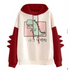 Elegant Oversized Hoodies Women Fashion Splice Dinosaur Print Sweatshirt Tops Casual Long Sleeve Clothes 2021 Spring  Autumn - Treko - Casual Tracksuit, Cool Fashion, Cool Hoodies, Female Fashion, Girls Hoodies, Hooded sweatshirts, Hoodies, Jacket Hoodies, Loose Hoodies, Luxury Hoodies, Modern Hoodies, New Hoodies, Stylish Hoodies, Woman Fashion Hoodies, Women elegant Hoodies, Women fashion, Women Hoodies- Stevvex.com