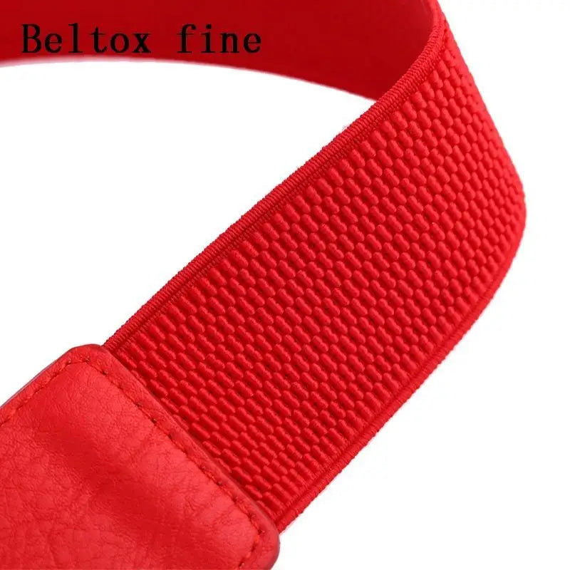 Elegant PU Leather Elastic Women Dress Belts Fashion Stretchy Thick Waist Dress Plus Size Waistbands For Women - STEVVEX Fashion - 702, belt, belts, belts for women, casual belt, classic belt, elastic belt, elegant belt, fashion belt, luxury belt, metal buckle belt, new design belt, party belt, plus size belt, PU leather belt, retro belt, stretchy belt, thick belt, trendy belt, unique belt, vintage belt, women belts, women elastic belt - Stevvex.com