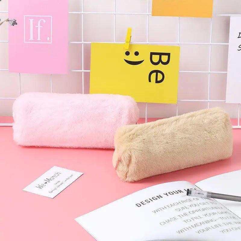 Elegant Soft Pencil Pouch For Students New Design Durable Plush Stuffed Accessory Pencil Case For School - STIL8757RFGTT