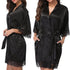 Elegant White Design Silk Short Women Bathrobe Classic Soft And Comfortable Women's Style Sleepwear Indoor Bathrobe - STEVVEX Fashion - 709, bathrobe, bathrobe for women, bathrobes, classic bathrobe, comfortable bathrobe, comfortable sleepwear, elegant bathrobe, elegant sleepwear, fashion bathrobe, luxury bathrobe, luxury sleepwear, short bathrobe, silk bathrobe, sleepwear, sleepwear for women, soft bathrobe, soft sleepwear, stylish bathrobe, white bathrobe, women bathrobe, women sleepwear - Stevvex.com