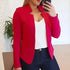 Elegant Women Blazer Thin Long Sleeve Blazer Solid Color Office Lady Suit Coat Fashionable Women Basic Coats - ALLURELATION - 574, best sellling basic coat, Birthday Gift, Blazer, Elegance Blazer, Fashionable Women Basic Coats, gift for girls, gift for office lady, Hot Sale Blazer for girls, Luxury blazer for women, matching blazer, Office Lady Suit, party wear for ladies, Solid Color Office Lady, stylish suit coat, Thin Long Sleeve Blazer, Women Blazer - Stevvex.com