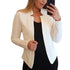 Elegant Women Blazer Thin Long Sleeve Blazer Solid Color Office Lady Suit Coat Fashionable Women Basic Coats - ALLURELATION - 574, best sellling basic coat, Birthday Gift, Blazer, Elegance Blazer, Fashionable Women Basic Coats, gift for girls, gift for office lady, Hot Sale Blazer for girls, Luxury blazer for women, matching blazer, Office Lady Suit, party wear for ladies, Solid Color Office Lady, stylish suit coat, Thin Long Sleeve Blazer, Women Blazer - Stevvex.com