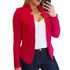 Elegant Women Blazer Thin Long Sleeve Blazer Solid Color Office Lady Suit Coat Fashionable Women Basic Coats - ALLURELATION - 574, best sellling basic coat, Birthday Gift, Blazer, Elegance Blazer, Fashionable Women Basic Coats, gift for girls, gift for office lady, Hot Sale Blazer for girls, Luxury blazer for women, matching blazer, Office Lady Suit, party wear for ladies, Solid Color Office Lady, stylish suit coat, Thin Long Sleeve Blazer, Women Blazer - Stevvex.com