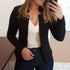 Elegant Women Blazer Thin Long Sleeve Blazer Solid Color Office Lady Suit Coat Fashionable Women Basic Coats - ALLURELATION - 574, best sellling basic coat, Birthday Gift, Blazer, Elegance Blazer, Fashionable Women Basic Coats, gift for girls, gift for office lady, Hot Sale Blazer for girls, Luxury blazer for women, matching blazer, Office Lady Suit, party wear for ladies, Solid Color Office Lady, stylish suit coat, Thin Long Sleeve Blazer, Women Blazer - Stevvex.com