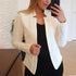 Elegant Women Blazer Thin Long Sleeve Blazer Solid Color Office Lady Suit Coat Fashionable Women Basic Coats - ALLURELATION - 574, best sellling basic coat, Birthday Gift, Blazer, Elegance Blazer, Fashionable Women Basic Coats, gift for girls, gift for office lady, Hot Sale Blazer for girls, Luxury blazer for women, matching blazer, Office Lady Suit, party wear for ladies, Solid Color Office Lady, stylish suit coat, Thin Long Sleeve Blazer, Women Blazer - Stevvex.com