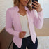 Elegant Women Blazer Thin Long Sleeve Blazer Solid Color Office Lady Suit Coat Fashionable Women Basic Coats - ALLURELATION - 574, best sellling basic coat, Birthday Gift, Blazer, Elegance Blazer, Fashionable Women Basic Coats, gift for girls, gift for office lady, Hot Sale Blazer for girls, Luxury blazer for women, matching blazer, Office Lady Suit, party wear for ladies, Solid Color Office Lady, stylish suit coat, Thin Long Sleeve Blazer, Women Blazer - Stevvex.com