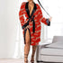 Elegant Women Indoor Robes Modern Design Bathrobes Ladies Long Sleepwear Soft And Comfortable Womens Bathrobes