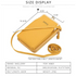 Elegant Women Small Crossbody Bags With Large Capacity Designer PU Leather Shoulder Bags For Women Phone Purses