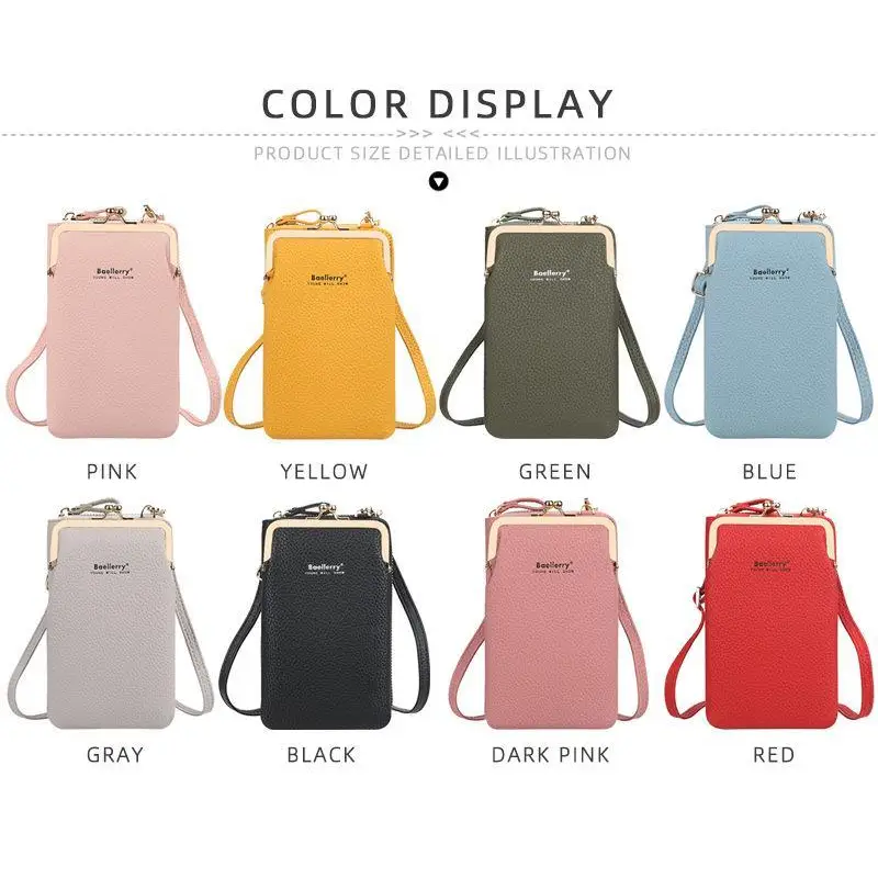 Elegant Women Small Crossbody Bags With Large Capacity Designer PU Leather Shoulder Bags For Women Phone Purses