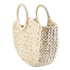 Elehant Women’s Woven Wicker Straw Half Round Bag Trendy Large Capacity Female Casual Travel Bag - ALU93106QRS