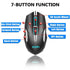 Ergonomic Design Wired RGB Professional Gaming Mouse Optical Gamer Mice Adjustable DPI Mouse With Backlight