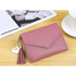 Ethnic Design Leather Small Wallet For Women Luxury Famous Short Coin Zipper Purse Credit Card Holder Mini