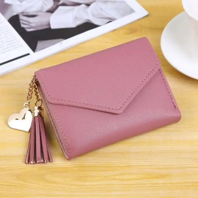 Ethnic Design Leather Small Wallet For Women Luxury Famous Short Coin Zipper Purse Credit Card Holder Mini