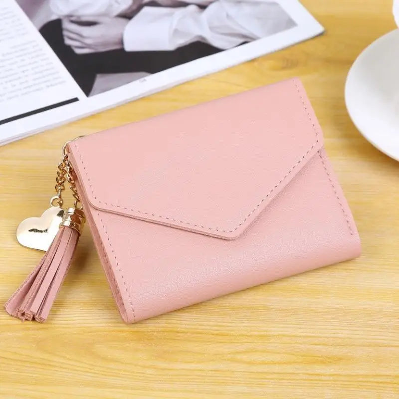 Ethnic Design Leather Small Wallet For Women Luxury Famous Short Coin Zipper Purse Credit Card Holder Mini