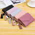 Ethnic Design Leather Small Wallet For Women Luxury Famous Short Coin Zipper Purse Credit Card Holder Mini