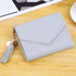 Ethnic Design Leather Small Wallet For Women Luxury Famous Short Coin Zipper Purse Credit Card Holder Mini