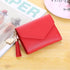 Ethnic Design Leather Small Wallet For Women Luxury Famous Short Coin Zipper Purse Credit Card Holder Mini