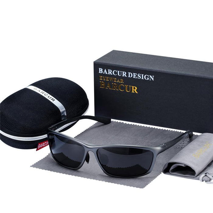 Luxury Elegant Retro Moder Oversized Square Polarized Famous Sunglasses With UV400 Protection For Man and Boys