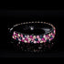 Fashion Charming Rhinestone Flower Shiny Ponytail Holder Large/Medium Twist Bun Women Hair Grips Claw Luxury Flower