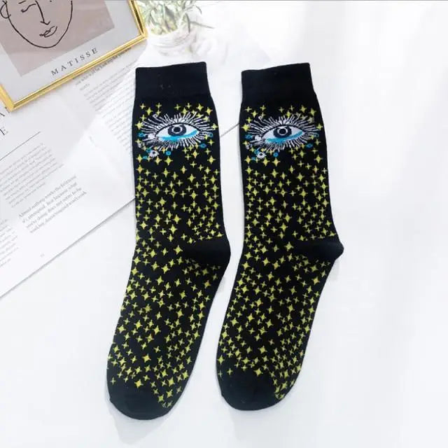 2021 Fashion Colorful Print Socks Women Mushroom Spring Woman Socks Cotton Socks For Women - Treko - 2021 trends, birthday gifts, birthday socks, comfortable socks, fashion 2021, fashionable socks, latest socks, new trend 2021, SOCKS, socks 2021, socks for women, stylish socks, trends 2021, trendy socks, trendy socks 2021, trendy women socks, unisex socks, women socks 2021, women trendy socks- Stevvex.com