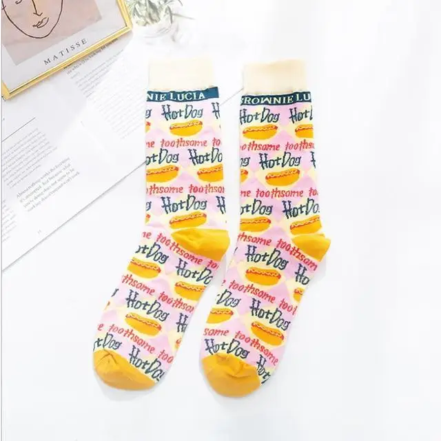 2021 Fashion Colorful Print Socks Women Mushroom Spring Woman Socks Cotton Socks For Women - Treko - 2021 trends, birthday gifts, birthday socks, comfortable socks, fashion 2021, fashionable socks, latest socks, new trend 2021, SOCKS, socks 2021, socks for women, stylish socks, trends 2021, trendy socks, trendy socks 2021, trendy women socks, unisex socks, women socks 2021, women trendy socks- Stevvex.com