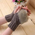 Fashion Fingerless Warm Wool Knitted Classic Fur Half One Size Finger Gloves For Women Cute Soft And Comfortable Trendy Fashion Stretchy Gloves For Women - STEVVEX Fashion - 717, autumn gloves, comfortable gloves, cute gloves, elegant gloves, Fingerless Gloves, fur gloves, glove, gloves for girls, gloves for winter, gray gloves, half finger gloves, knitted gloves, ladies gloves, red gloves, short mittens, soft gloves, soft mittens, warm gloves, winter, winter gloves, women gloves, wool gloves - Stevvex.com