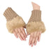 Fashion Fingerless Warm Wool Knitted Classic Fur Half One Size Finger Gloves For Women Cute Soft And Comfortable Trendy Fashion Stretchy Gloves For Women - STEVVEX Fashion - 717, autumn gloves, comfortable gloves, cute gloves, elegant gloves, Fingerless Gloves, fur gloves, glove, gloves for girls, gloves for winter, gray gloves, half finger gloves, knitted gloves, ladies gloves, red gloves, short mittens, soft gloves, soft mittens, warm gloves, winter, winter gloves, women gloves, wool gloves - Stevvex.com