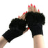 Fashion Fingerless Warm Wool Knitted Classic Fur Half One Size Finger Gloves For Women Cute Soft And Comfortable Trendy Fashion Stretchy Gloves For Women - STEVVEX Fashion - 717, autumn gloves, comfortable gloves, cute gloves, elegant gloves, Fingerless Gloves, fur gloves, glove, gloves for girls, gloves for winter, gray gloves, half finger gloves, knitted gloves, ladies gloves, red gloves, short mittens, soft gloves, soft mittens, warm gloves, winter, winter gloves, women gloves, wool gloves - Stevvex.com