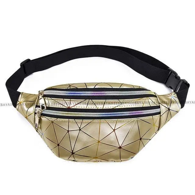 Fashion Holographic Women Waist Bags Modern Fanny Pack Adjustable Belt Bag Excellent Design Waist Packs Chest Phone