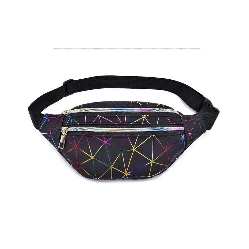 Fashion Holographic Women Waist Bags Modern Fanny Pack Adjustable Belt Bag Excellent Design Waist Packs Chest Phone