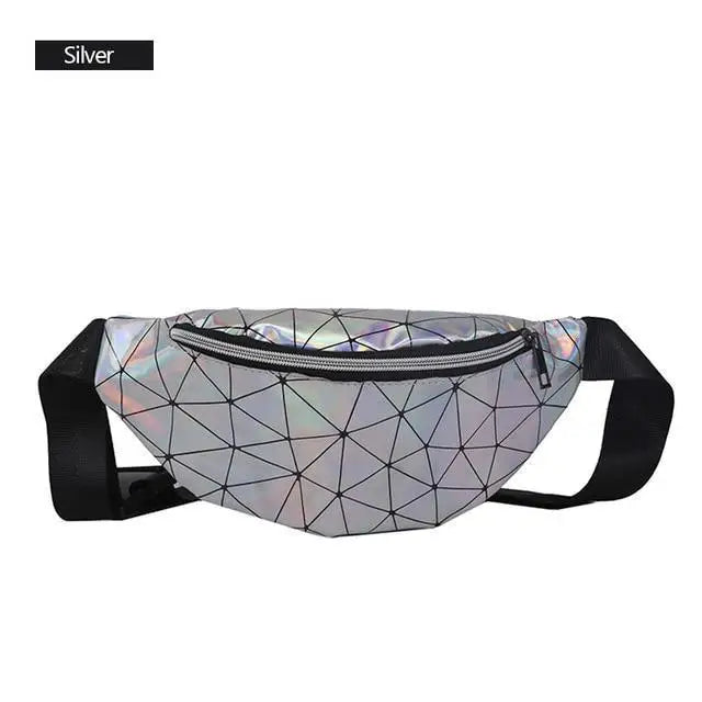 Fashion Holographic Women Waist Bags Modern Fanny Pack Adjustable Belt Bag Excellent Design Waist Packs Chest Phone