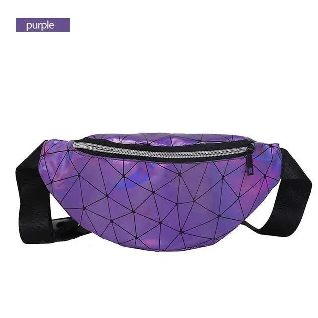 Fashion Holographic Women Waist Bags Modern Fanny Pack Adjustable Belt Bag Excellent Design Waist Packs Chest Phone