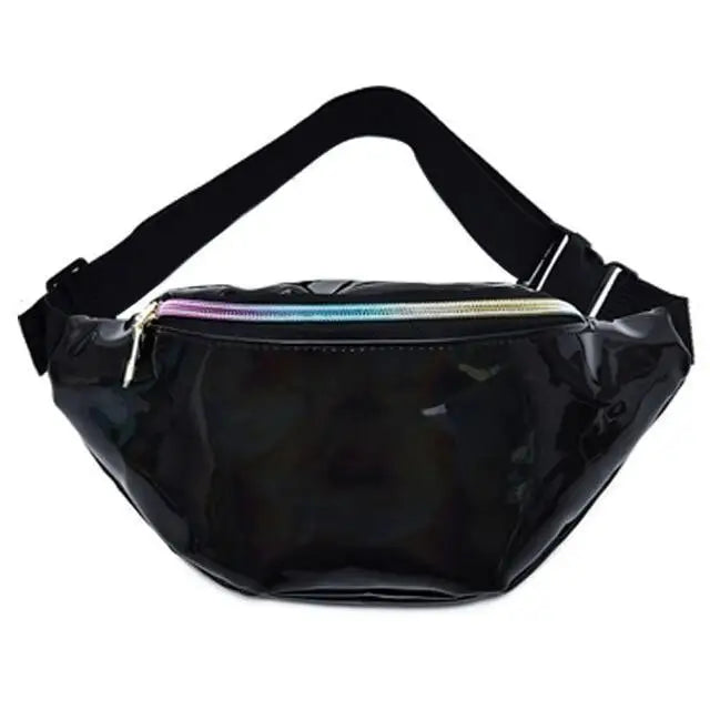 Fashion Holographic Women Waist Bags Modern Fanny Pack Adjustable Belt Bag Excellent Design Waist Packs Chest Phone