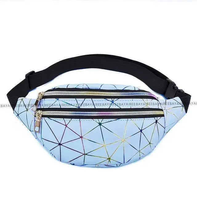 Fashion Holographic Women Waist Bags Modern Fanny Pack Adjustable Belt Bag Excellent Design Waist Packs Chest Phone