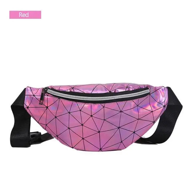 Fashion Holographic Women Waist Bags Modern Fanny Pack Adjustable Belt Bag Excellent Design Waist Packs Chest Phone