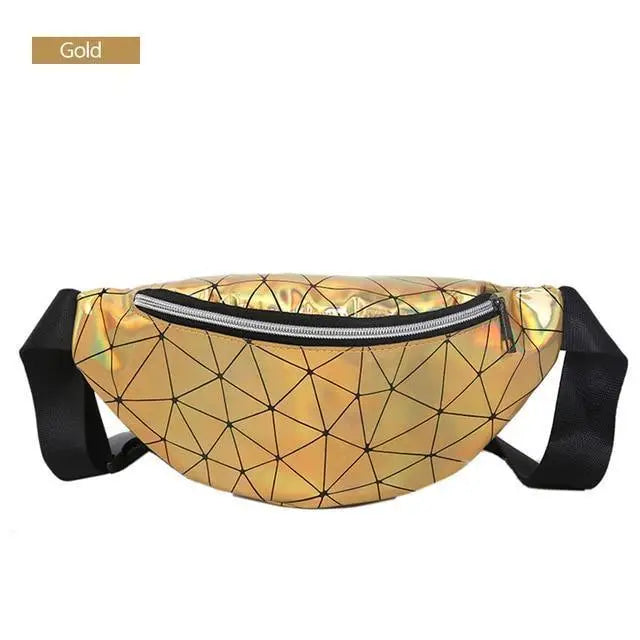 Fashion Holographic Women Waist Bags Modern Fanny Pack Adjustable Belt Bag Excellent Design Waist Packs Chest Phone