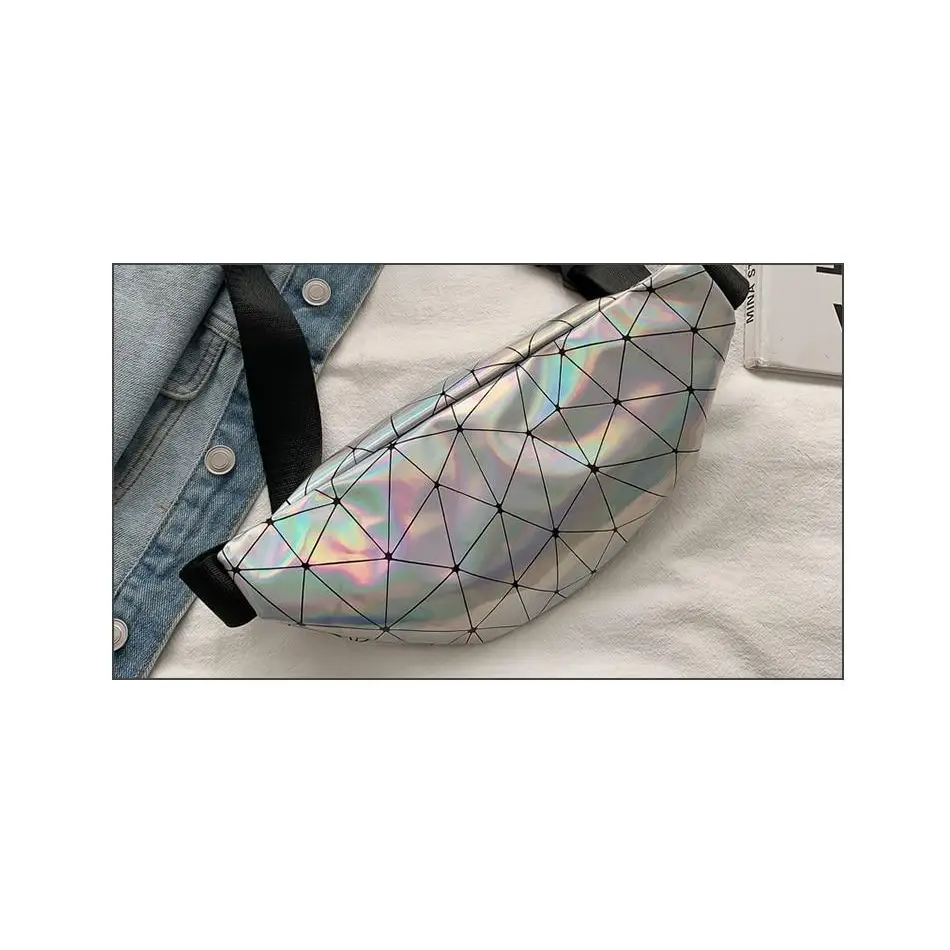 Fashion Holographic Women Waist Bags Modern Fanny Pack Adjustable Belt Bag Excellent Design Waist Packs Chest Phone