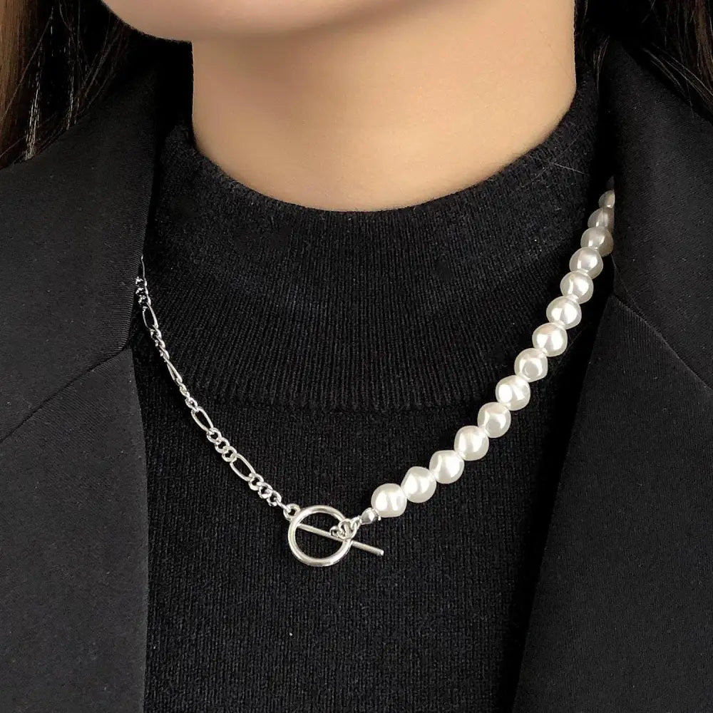 Fashion Vintage Style Pearl Chain Choker Necklace For Women - Elegant Fashion Women Necklace Jewelry Gift Engagement Wedding Gifts - ALLURELATION - 572, aesthetic jewelry, aesthetic necklaces, Body Jewelry, choker necklace, circle necklaces, Fashion Jewelry, fashion pendants, Jewelry, Jewelry for women, Layered Necklaces, Necklace, Necklace for girl, necklaces, necklaces for teens, Pearl Necklaces, trending jewelry, women jewelry, womens jewelry - Stevvex.com