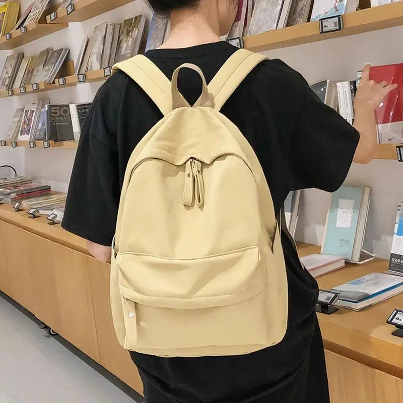 Fashionable Backpack And School Bag For Teenager Girls Stylish Anti Theft Laptop Shoulder Bags Solid Color Travel Backpack - ALLURELATION - 575, Backpacks, Bags, Bags for Girls, Bags for Ladies, Bags in Demand, Best Selling Bags, Birthday Gift, Designer Female Bags, Hot sale Bags, Luxury Bags, Modern Bags, Shopping Backpacks, Shoulder Bags, Stylish Shoulder Backpack, Teenage Student School Bags, Travelling Backpacks, Vintage Style Bags, Women Backpacks - Stevvex.com