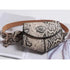 Fashionable Design Mini Adjustable Belt Waist Fanny Bag Ladies Cute Bag Women’s Style Leather Pouch - Gold