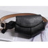 Fashionable Design Mini Adjustable Belt Waist Fanny Bag Ladies Cute Bag Women’s Style Leather Pouch - Black