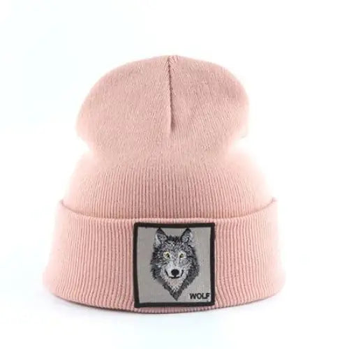 Fashionable Warm Animal Theme Wolf Knitted Unisex Beanies For Women Soft And Comfortable Beanies For Winter And Autumn - STEVVEX Fashion - 706, animal beanies, beanies, cap for autumn, cap for winter, caps, colorful beanies, colorful caps, comfortable beanies, comfortable cap, cute beanies, fashion caps, hats, knitted caps, modern beanies, soft cap, stylish beanies, warm cap, winter caps, winter hats, wolf beanies - Stevvex.com