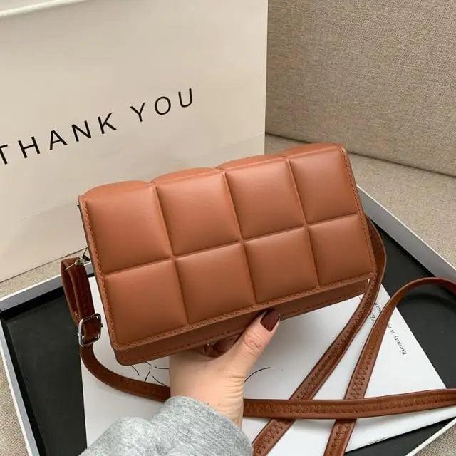 Fashionable Women’s Bag Autumn Winter Female Literary Single - Shoulder Bag Chain Design Cross - Body Bag Trendy